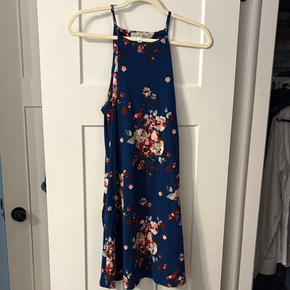 Nine Britton Blue Floral Dress